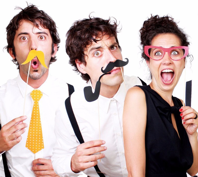 Ticklez photo booth group photo