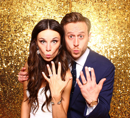 Weddings photo booth rental